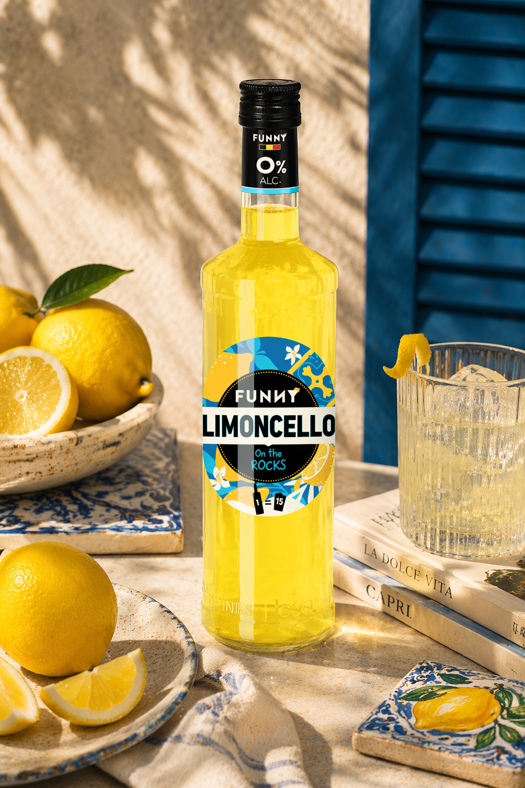 🍯 FUNNY Amaretto – 0% alcohol.