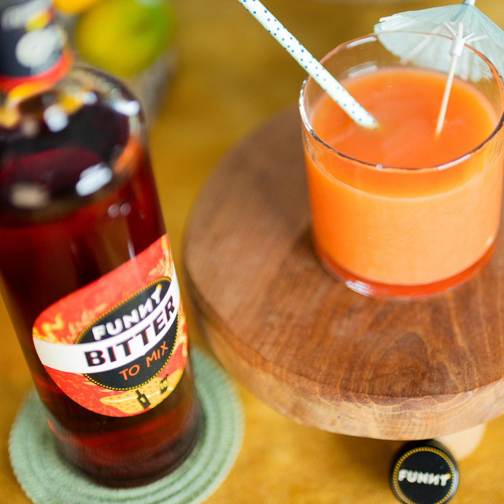 🔴 FUNNY Bitter – 0% alcohol.