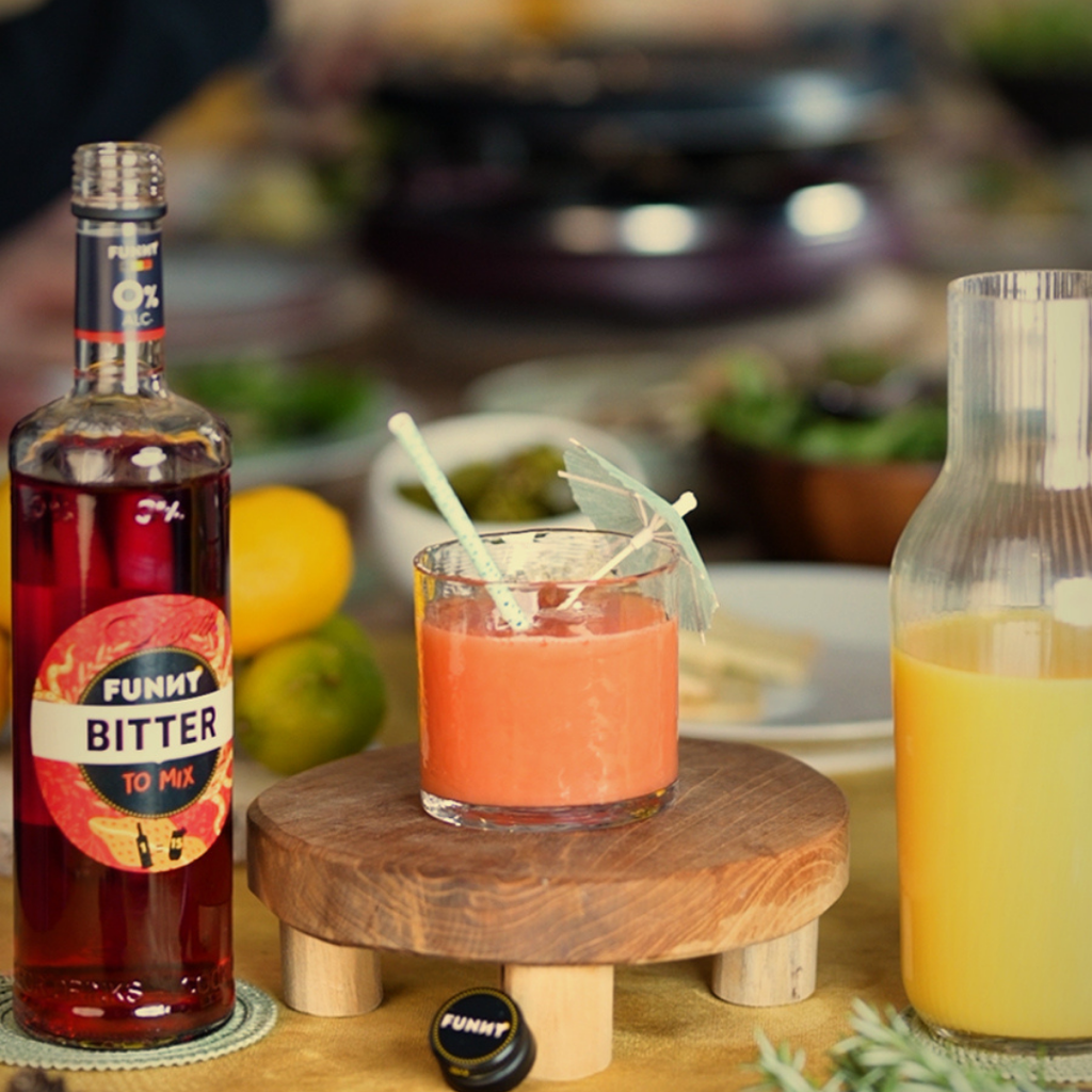🔴 FUNNY Bitter – 0% alcohol.