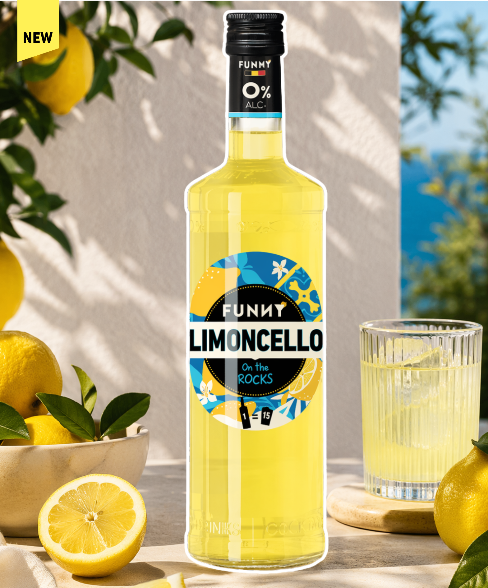 🍯 FUNNY Amaretto – 0% alcohol.