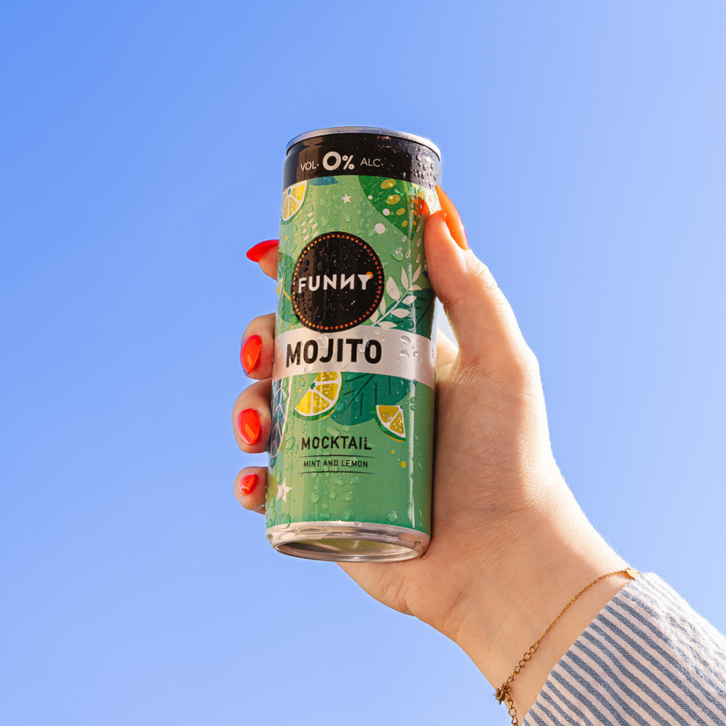 🌿 FUNNY Mojito - can - 0% alc.
